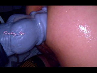 Large Bad Dragon Nove fucking my ass deep filling me and making me cum - #anal #baddragon_#artporn