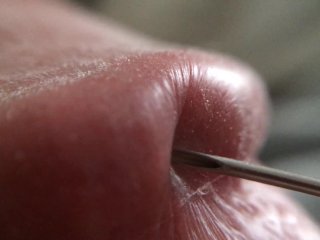 needle, closeup, penis torture, verified amateurs