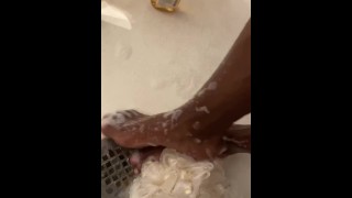 Washing My Dirty Feet