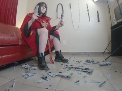 BTS Giantess Empress Destroys Star Destroyer