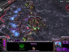 zerg fucking protoss up hard - no commentary