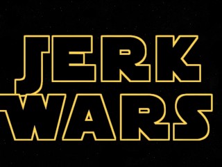 JerkWars Ep 1 Teaser (lançamento De 21/5/4) Black Nerdy Chub Jerks, Brinca com Asshole e Smears Precum
