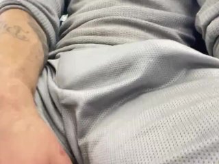 Getting HARD while next to hot guys on PUBLIC bus.