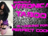 COCK CASTING! SISSY looking for BEST DICK! Veronica Taboo's FANS JERK OFF watching her VIDS & PICS