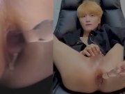 Preview 1 of korean melsub anal solo dildo