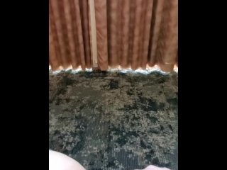vertical video, pissing, hotel piss, fetish
