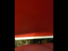 Piss on the ugly wall