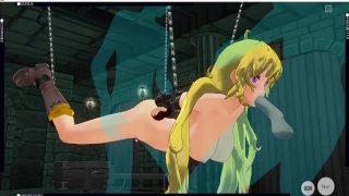 After Losing A Fight Cm3D2 RWBY Hentai Yang Xiao Long Gangbanged Aggressively