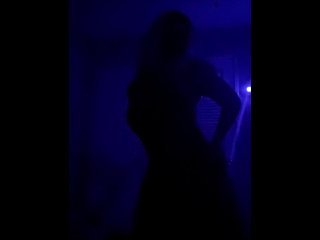 sensual dance, big ass, solo female, silhouette dance