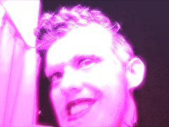 Trans Man With Big Neon Lips Does POV Blowjob Psychedelic Erotic Horror Fantasy
