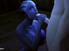 Mass Effect Liara Handjob (@DatBoiNappana)