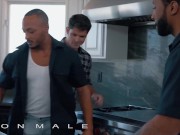 Preview 1 of Icon Male - Devin Franco Calls Plumbers Jaxx Maxim & Dillon Diaz & Lets Them Fuck His Tight Ass