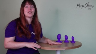 Toy Review - Oxballs Ergo Plug anal de silicone super macio, cortesia dos brinquedos Peepshow!