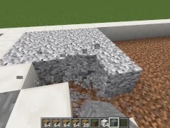 How to easily build a basketball court in Minecraft (tutorial)