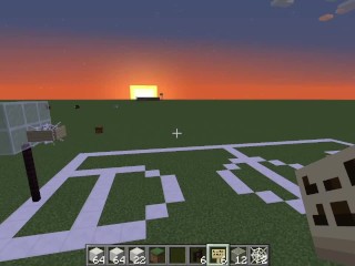 How to Easily Build a Basketball Court in Minecraft (tutorial)