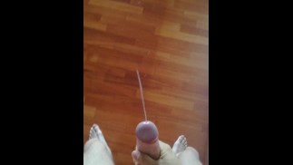 Подросток большой камшот - толстый член