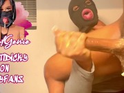 Preview 3 of *NEW* I JERKED HIS BIG BLACK DICK AND LET HIM FINISH ON MY MOUTH!