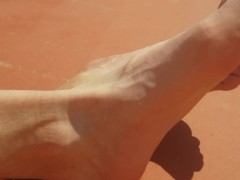 Sunbathing Feet Show