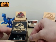 Vlog 37: Three Jurassic Park music boxes (romantic music)