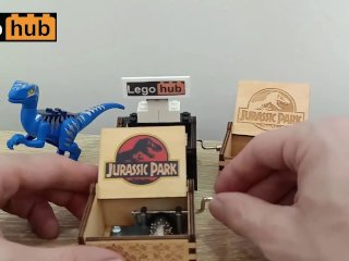 Vlog 37: Three Jurassic Park music boxes (romantic music)