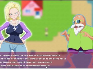 Android Quest For The Balls - Dragon Ball Part 1 - Android 18_Having Fun