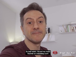J'ai baisé ma femme de chambre + son amie pendant que la femme est au travail! Missdeep