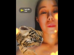 Cute Tiger - Screenshot 2 of 16 - Small Boobs