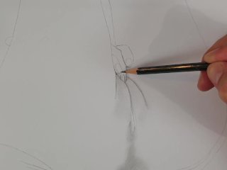 Drawing Emily Bloom Fingering. Porn ArtVideo Number 3 (no_Sound)