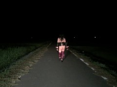夜の田舎道でちょっとだけ露出 - Screenshot 14 of 16 - Japan