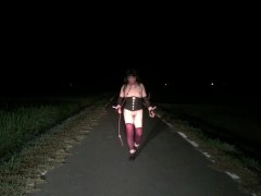 夜の田舎道でちょっとだけ露出 - Screenshot 15 of 16 - Collar