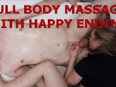 He cum twice after full body massage