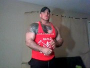 Preview 4 of Bodybuilder the protector, how to develop huge triceps