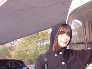 GERMANSCOUT - TINY EMO GIRL SILVIA RARE ROUGH FUCK I PICKUPMINI TITS AND DIRTY SEX