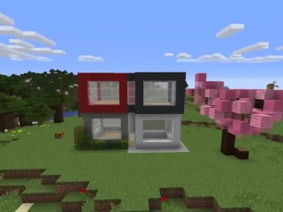 Cómo Construir Fácilmente Una Casa Moderna En Minecraft (tutorial)