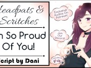 Preview 1 of I'm So Proud Of You! Headpats & Back Rubs Wholesome