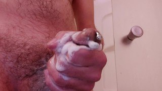 Shower hot n soapy