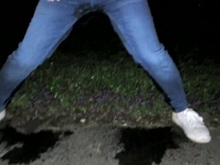 piss jeans, soaking, dirty girl, pissing jeans public
