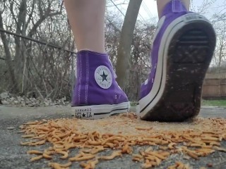 Converse_Mealworm Outside Giantess BugCrush Fetish_Trample ...