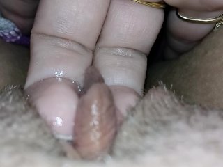 Teen fingering soaking wet pussy and clit until pulsating orgasms!