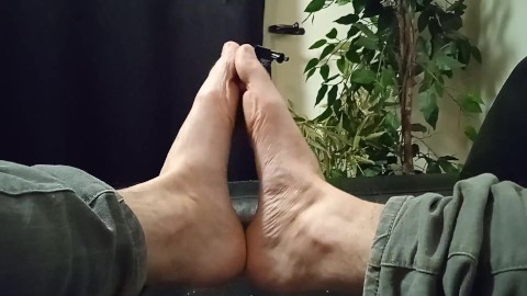 Boy with sexy feet