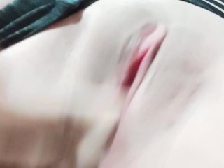 Masturbating My Sexy 18 Year Old Stepsister, She Comes and WeEnd Up_Fucking