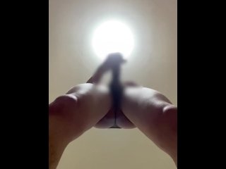 vertical video, big cock, amateur, masturbation