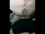 Preview 2 of FPOV pillow humping roleplay asmr be quiet while we fuck, don't wake the roomate