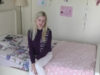 ANNA MAI | teen Rides BWC and Gets a CREAMPIE | POV