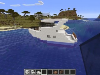 How to Build a YACHT in Minecraft (Easy Builds)