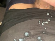 Preview 6 of After 2 Days of Abstinence Big Load Jerk off Orgasm huge sperm load cumshot uncut cock 4K 60fps