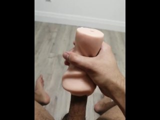 vertical video, solo male, amateur, masturbation