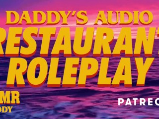 Depraved Daddy Creampies Good Girl Hard in Restaurant Bathroom (Public Sex / ASMR Audio)