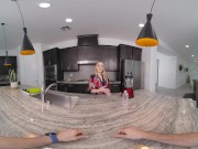 Preview 1 of VR BANGERS Juicy Morning With Sexy Blonde Anna VR Porn