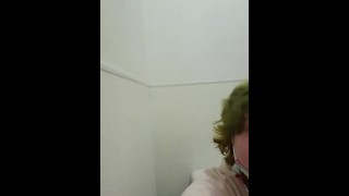 BBW Public Bathroom Pissing 